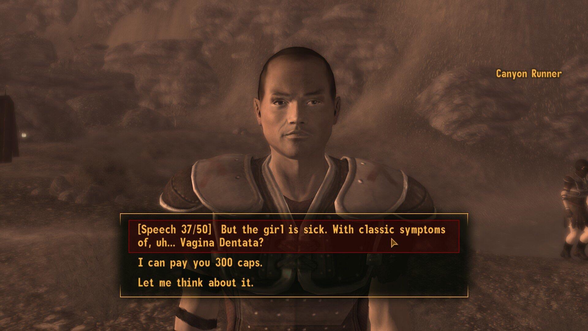 Fallout New Vegas Dialogue Options